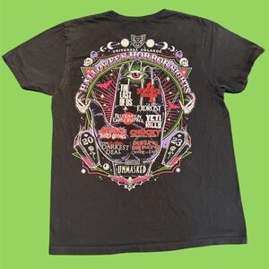 Collectible 2023 Universal Studios Orlando Horror Nights Graphic Tee Mens Size M